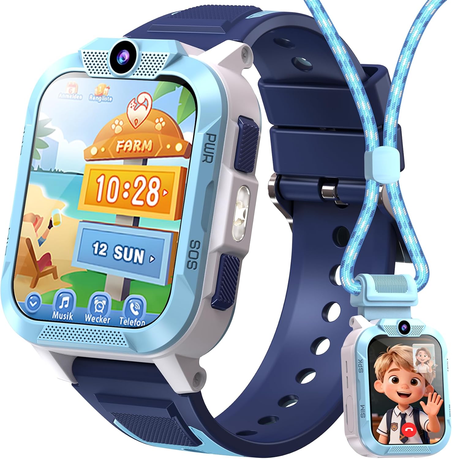 Blackview Reloj Inteligente Niño 4G Z40Pro