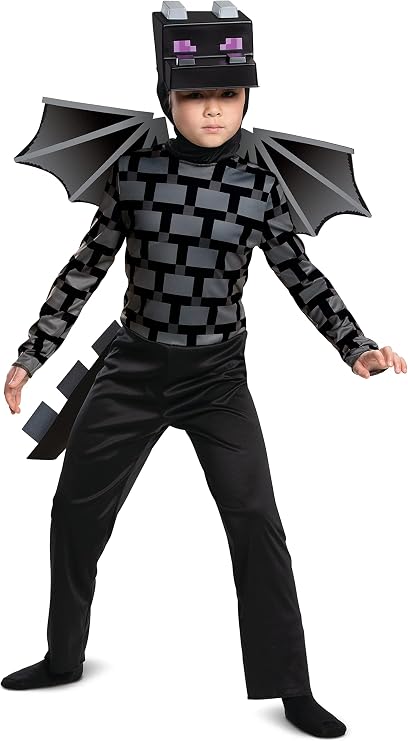 Disfraz Infantil de Ender Dragon de Minecraft
