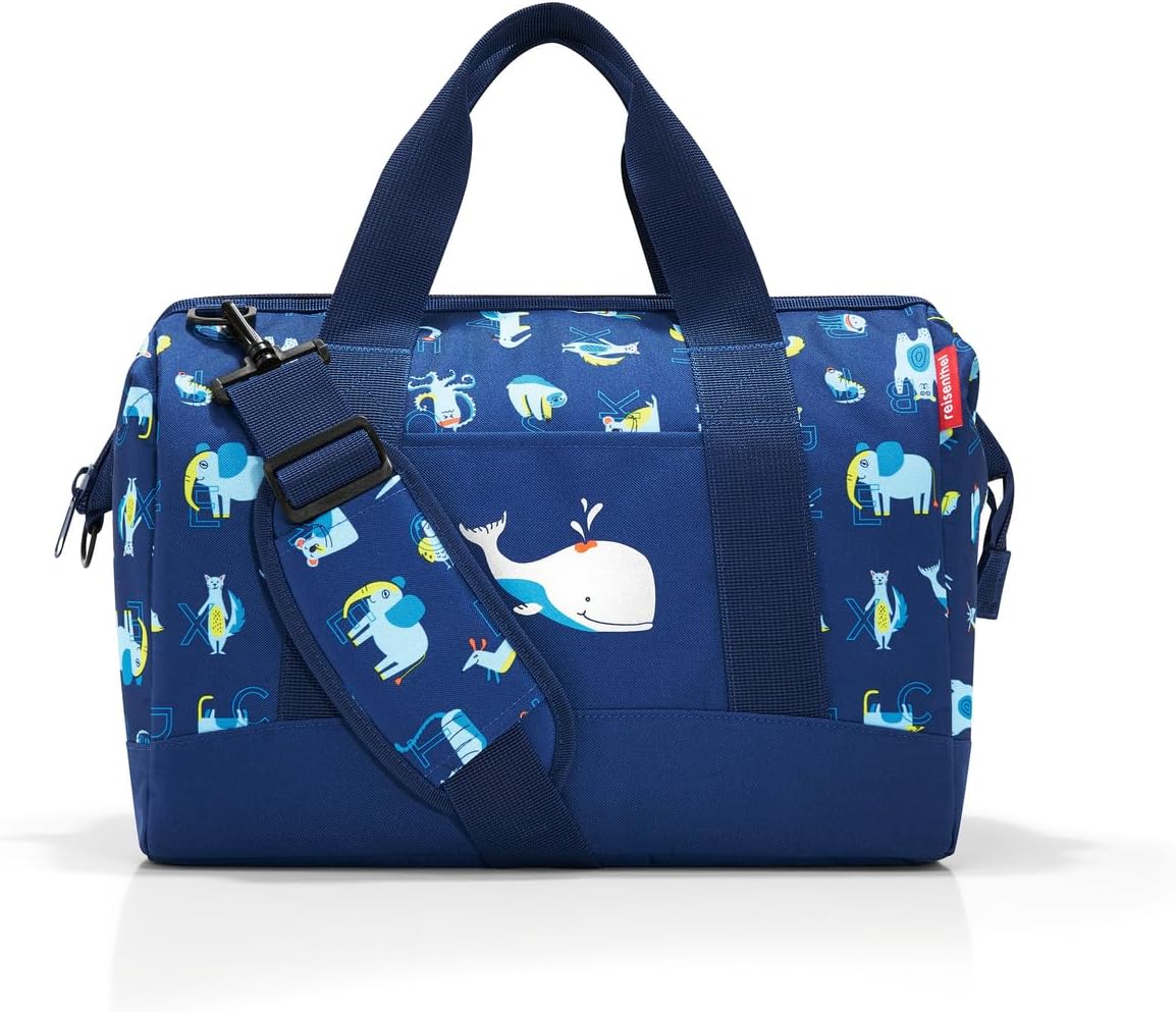 Reisenthel Kids Allrounder ABC Friends Blue - Bolsa De Noche Niños