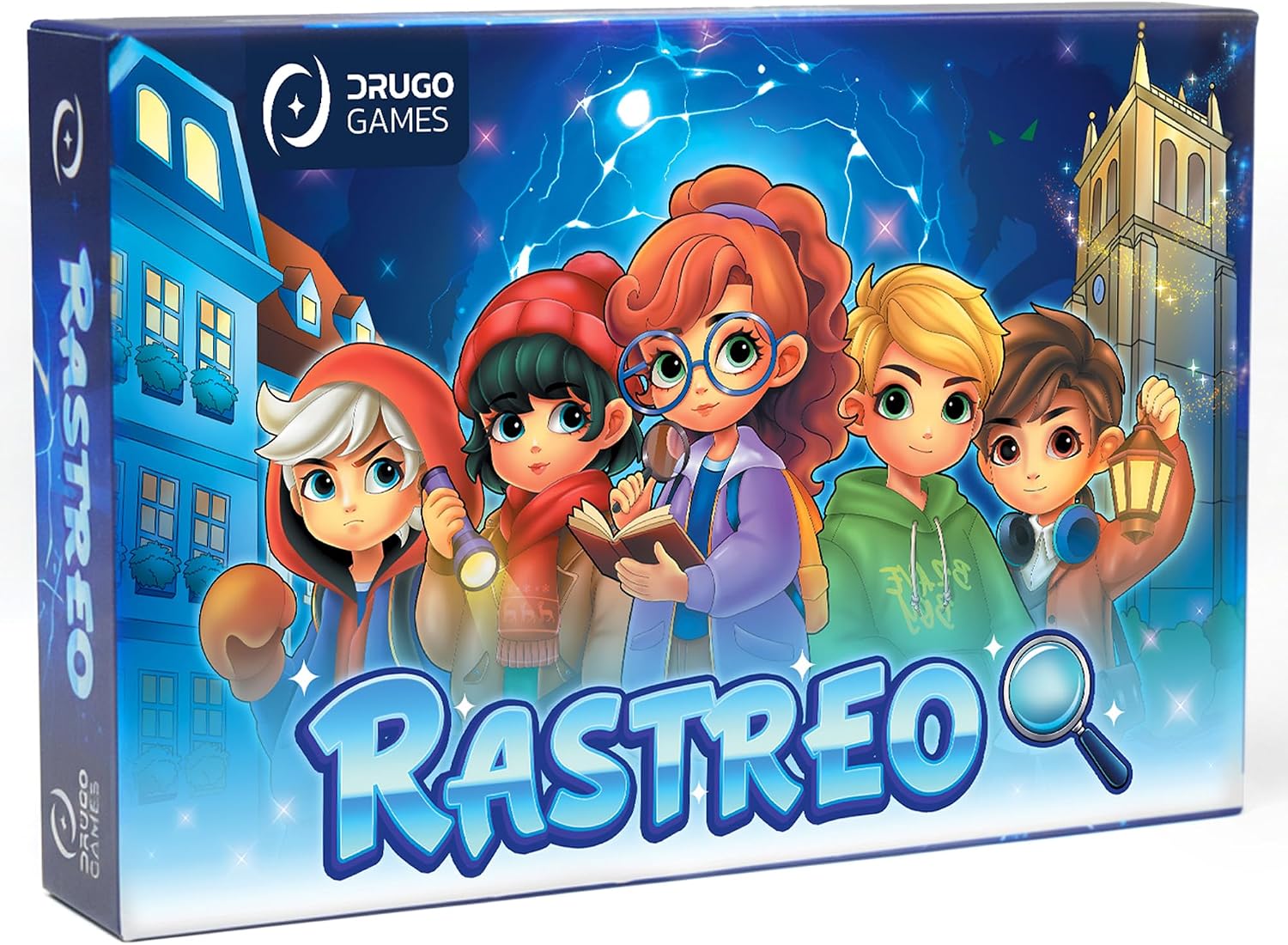 RASTREO Juego de Mesa Familiar para Niños a Partir De 7 Años