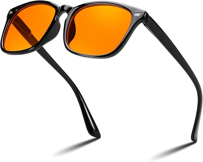 Ferizzia Gafas Bloqueo Luz Azul para Juegos y Pantallas