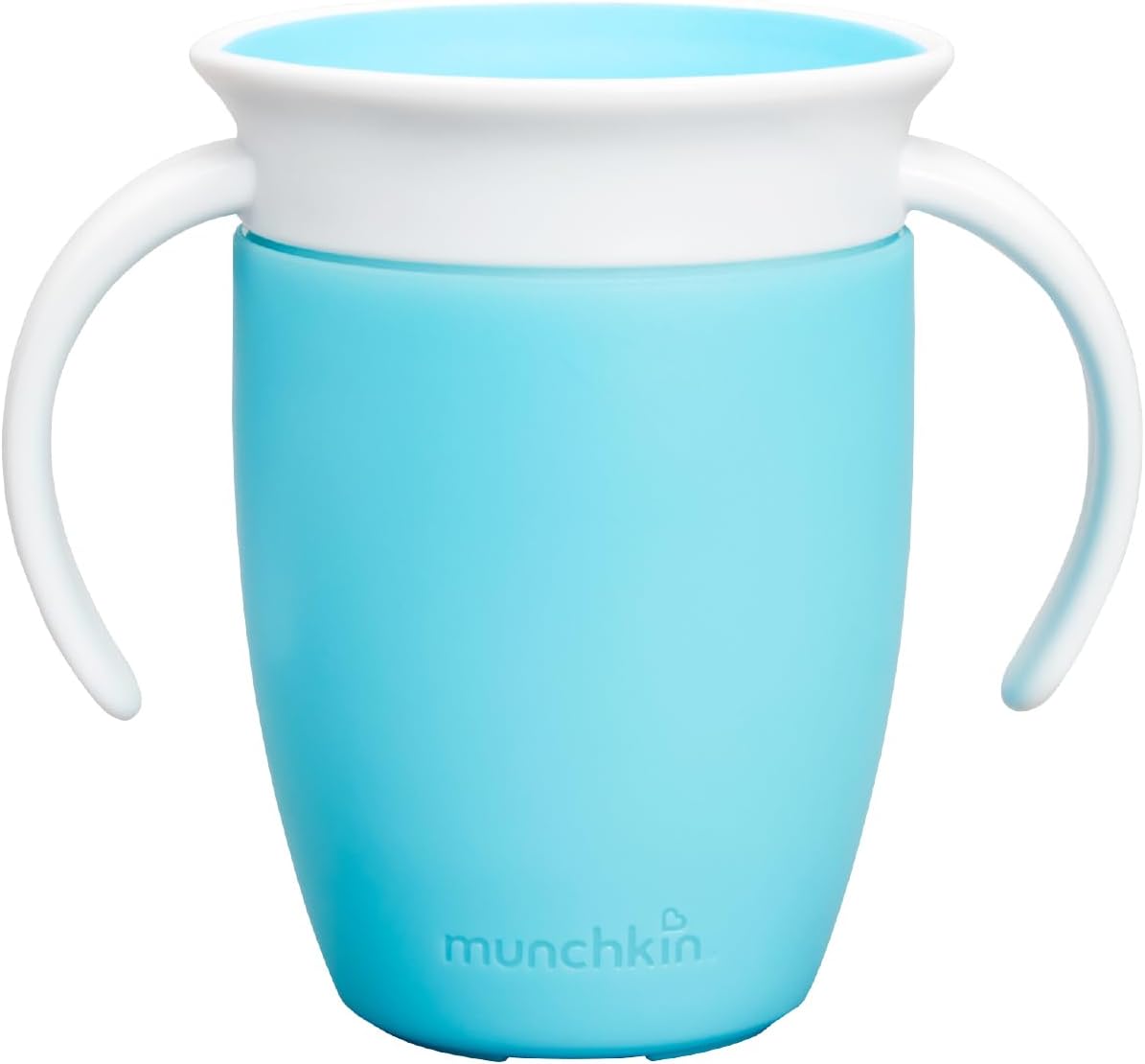 Munchkin Miracle 360° Vaso De Entrenamiento Con Asas, color Azul, 207 ml