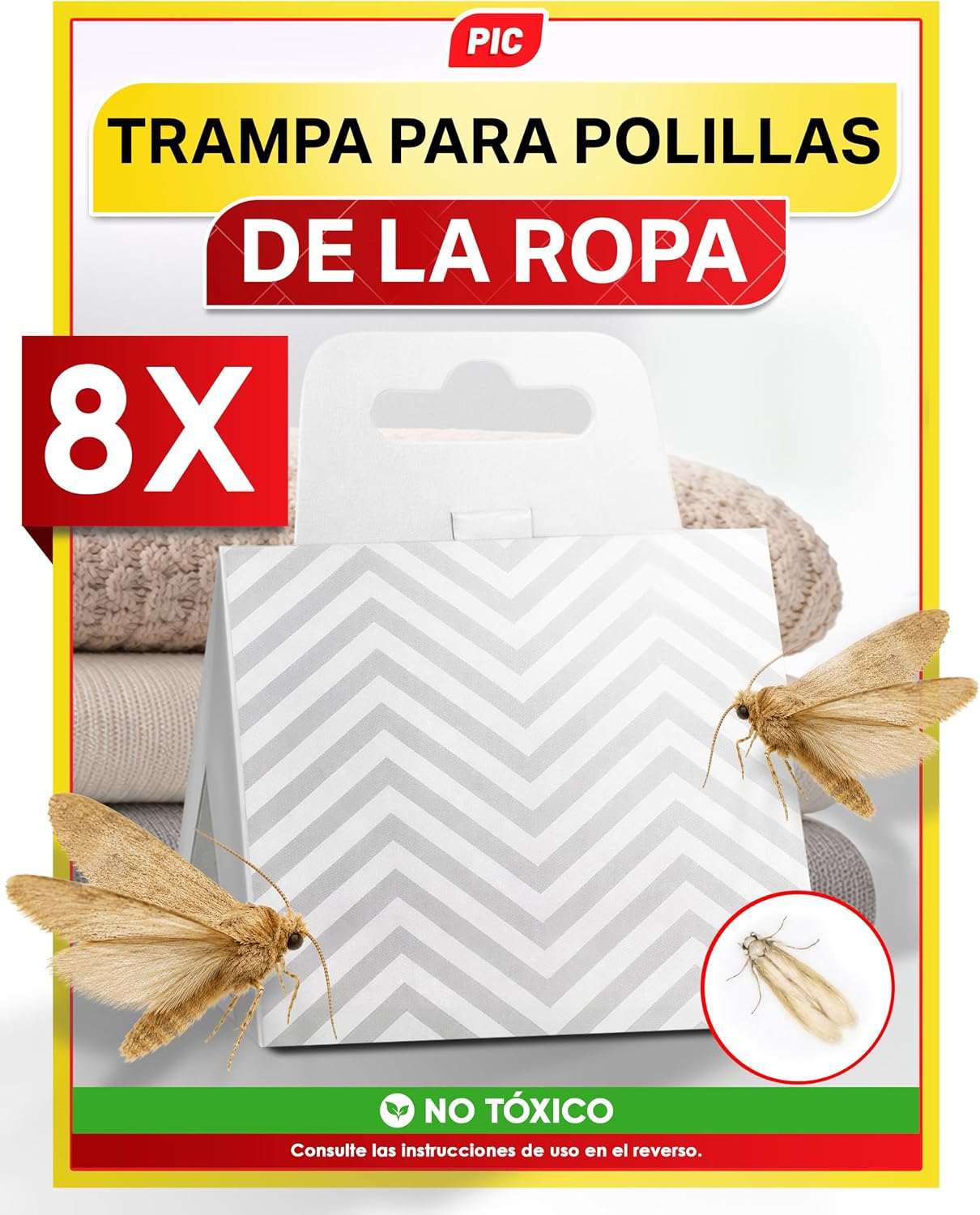 PIC Trampa para polillas de la Ropa