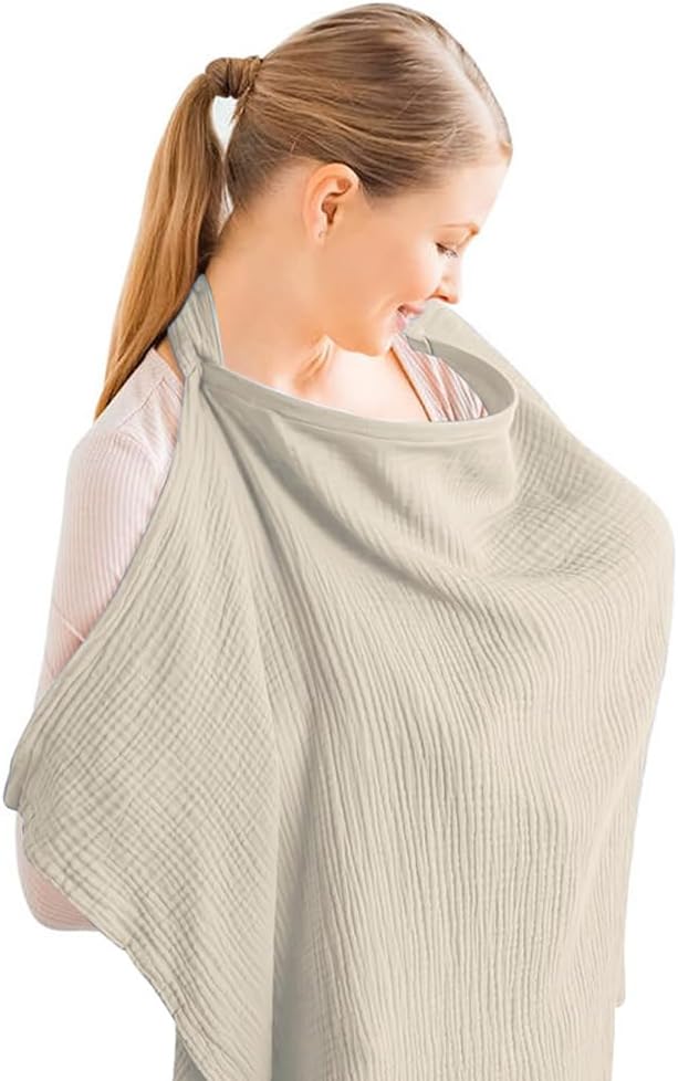 Aolso Pañuelo Lactancia Materna con Correas Ajustables