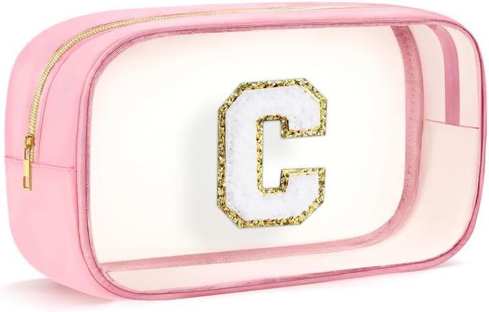 Neceser de Viaje Transparente para Mujeres - Regalos para Adolescentes Neceser de Maquillaje Personalizado para Mujer Ideas para Regalar a Niñas de 10 11 12 13 14 15 16 Años