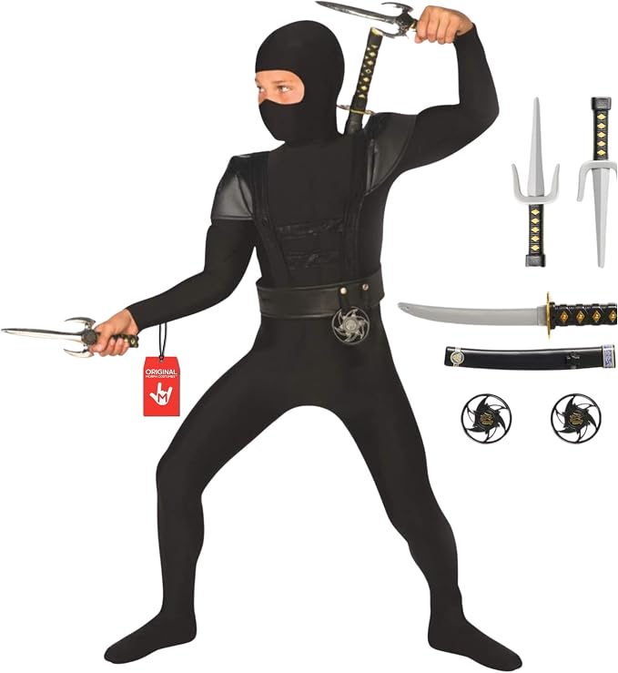 Morph Disfraz Ninja Niño con Accesorios