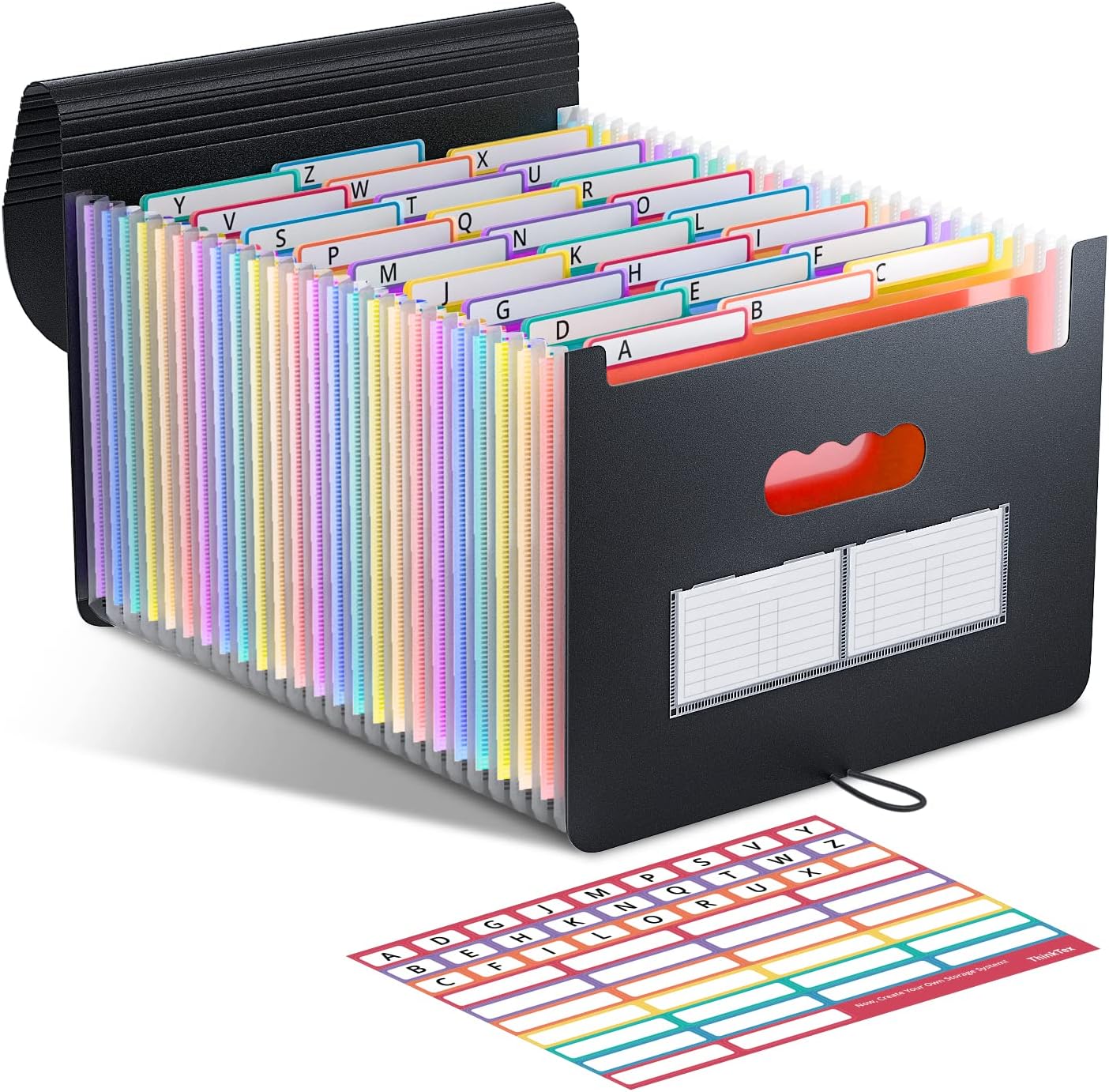 ThinkTex 26 Bolsillos Carpeta Clasificadora A4