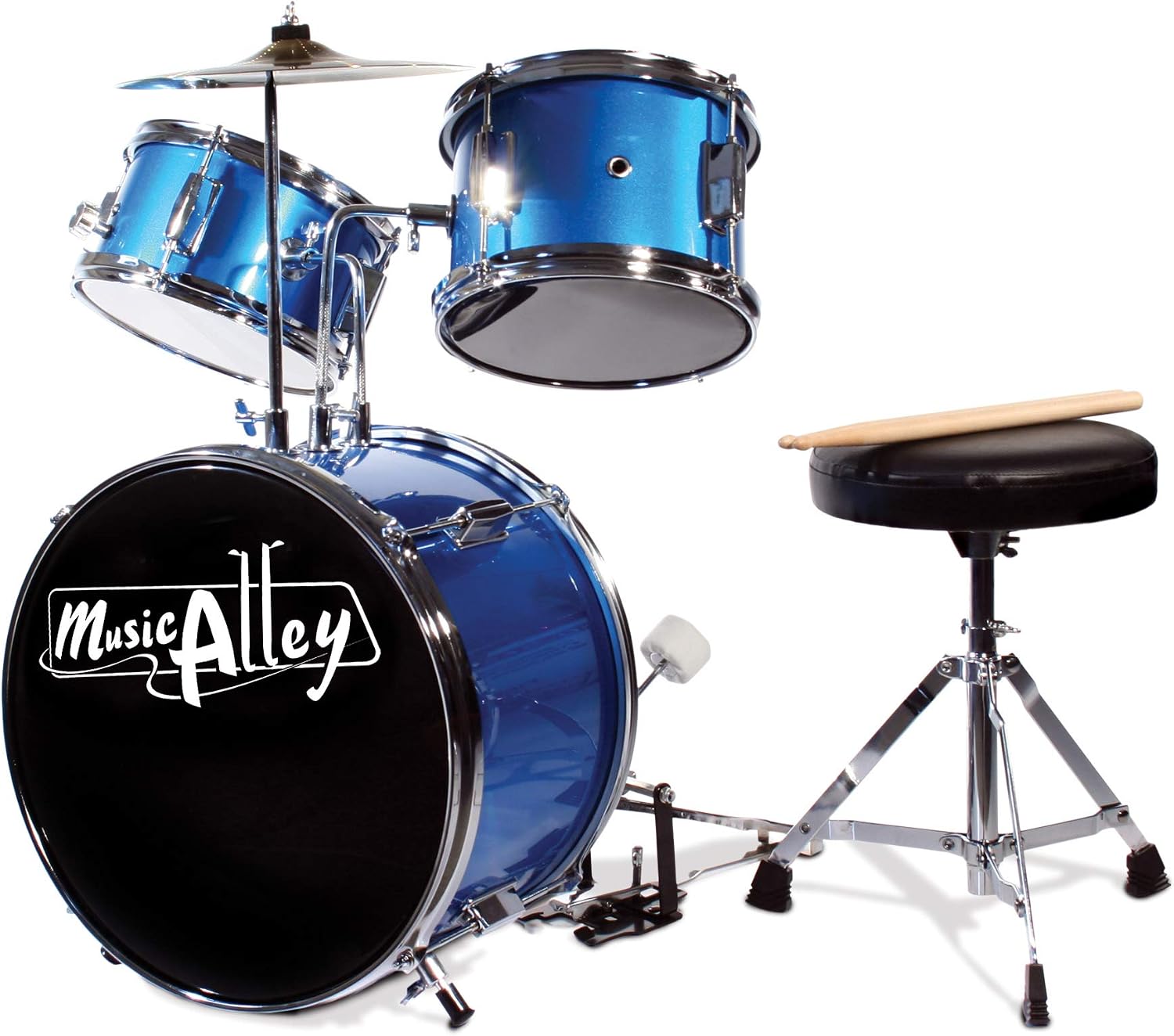 Music Alley DBJK02 - Juego de batería junior