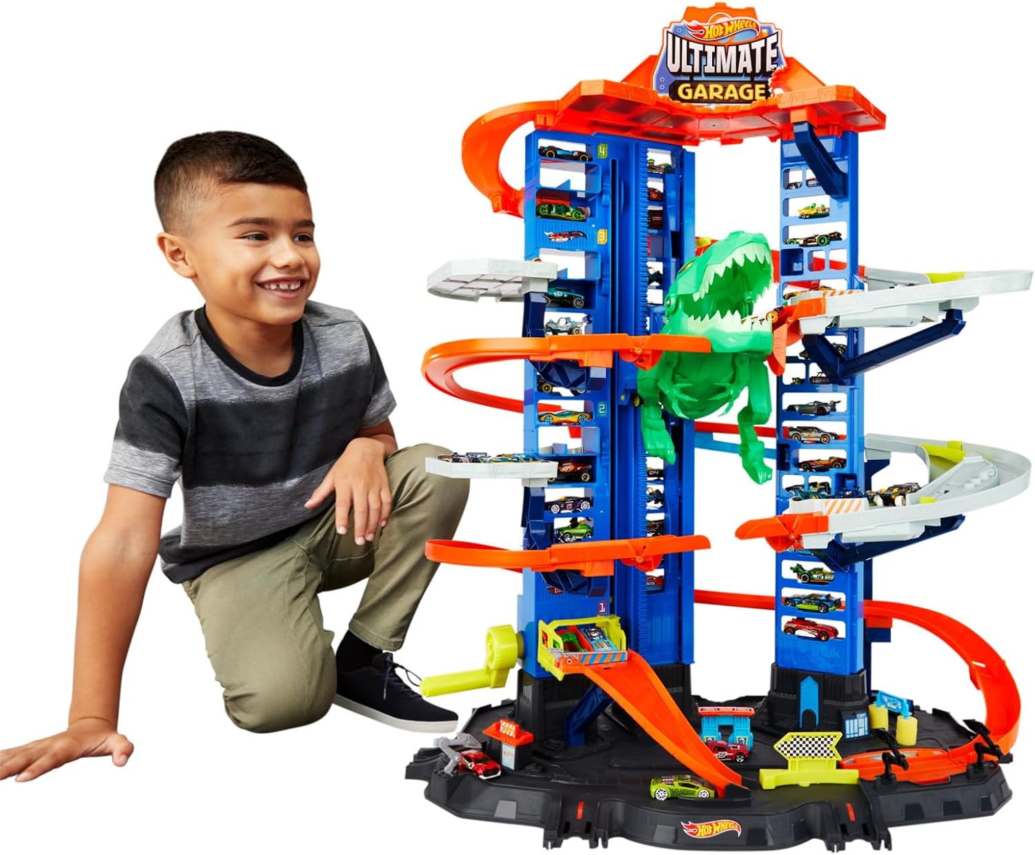 Hot Wheels Ultimate Garage Playset y 2 Coches