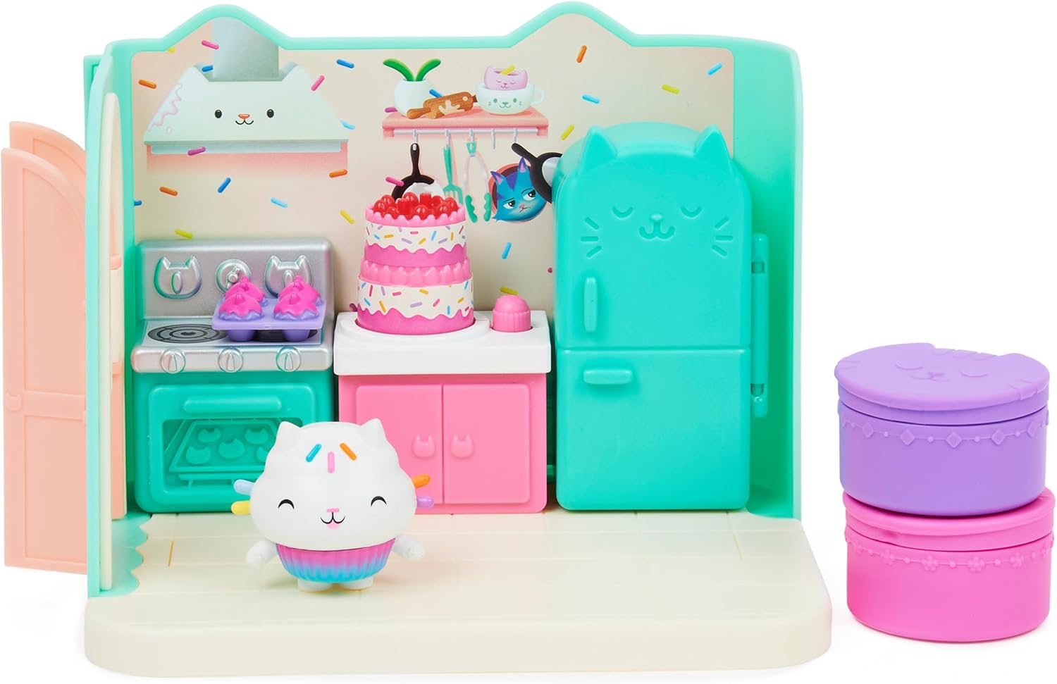 La Casa de Muñecas de Gabby - La Cocina de Muffin de Gabby's Dollhouse