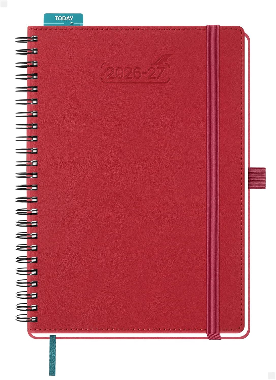BEZEND Agenda 2026 2027 Semana Vista Vertical A5 Planificador Semanal Espiral