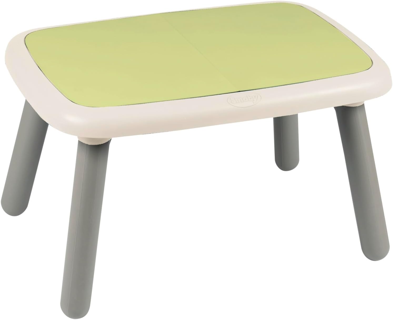 Smoby Life - Mesa Infantil Rectangular Verde y Gris