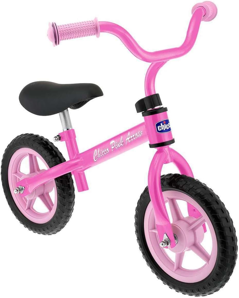 Chicco Bicicleta Niño 2 años, Bicicleta Sin Pedales, 2-5 Años, hasta 25 kg, Rosa