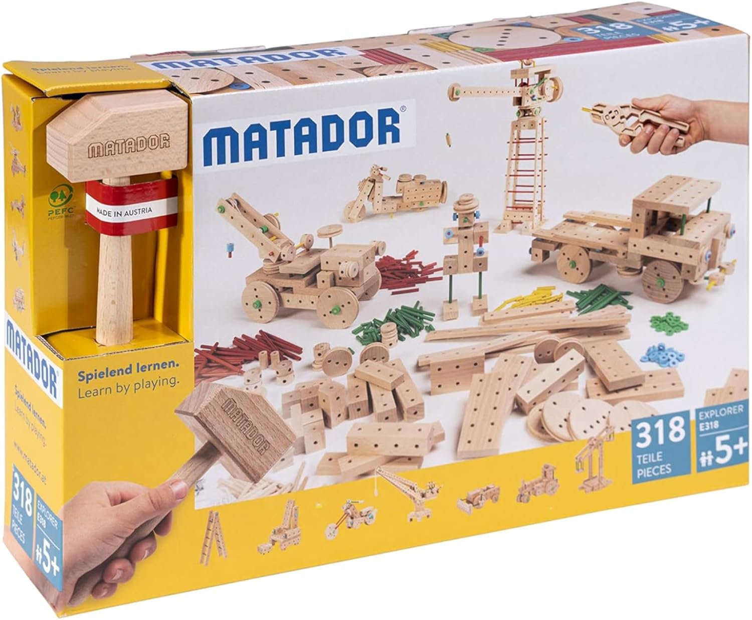 Matador Set de Construcción para Niños Desde 5 Años – 318 Piezas
