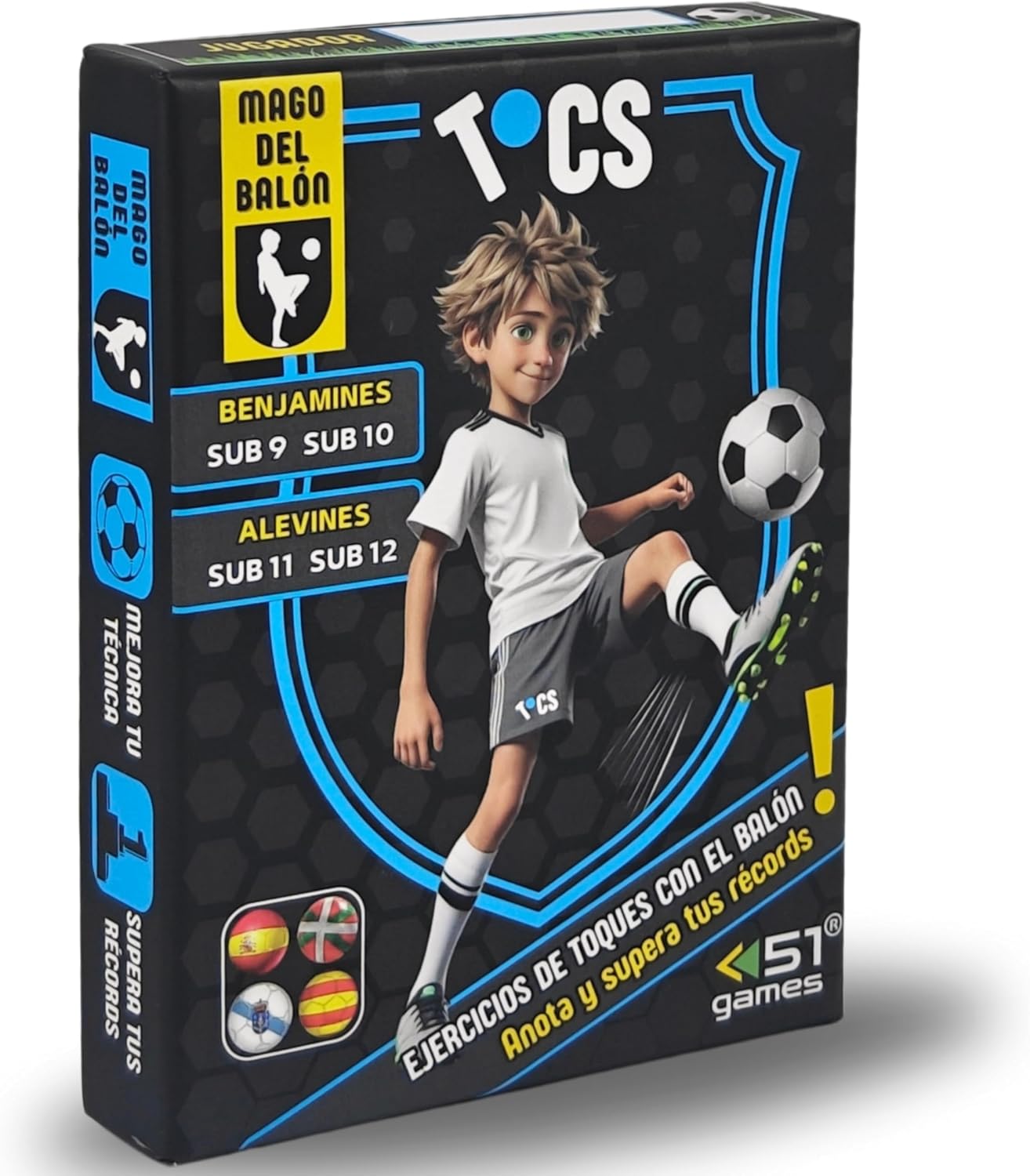 TOCS Mago del balón | Ejercicios de fútbol para niños