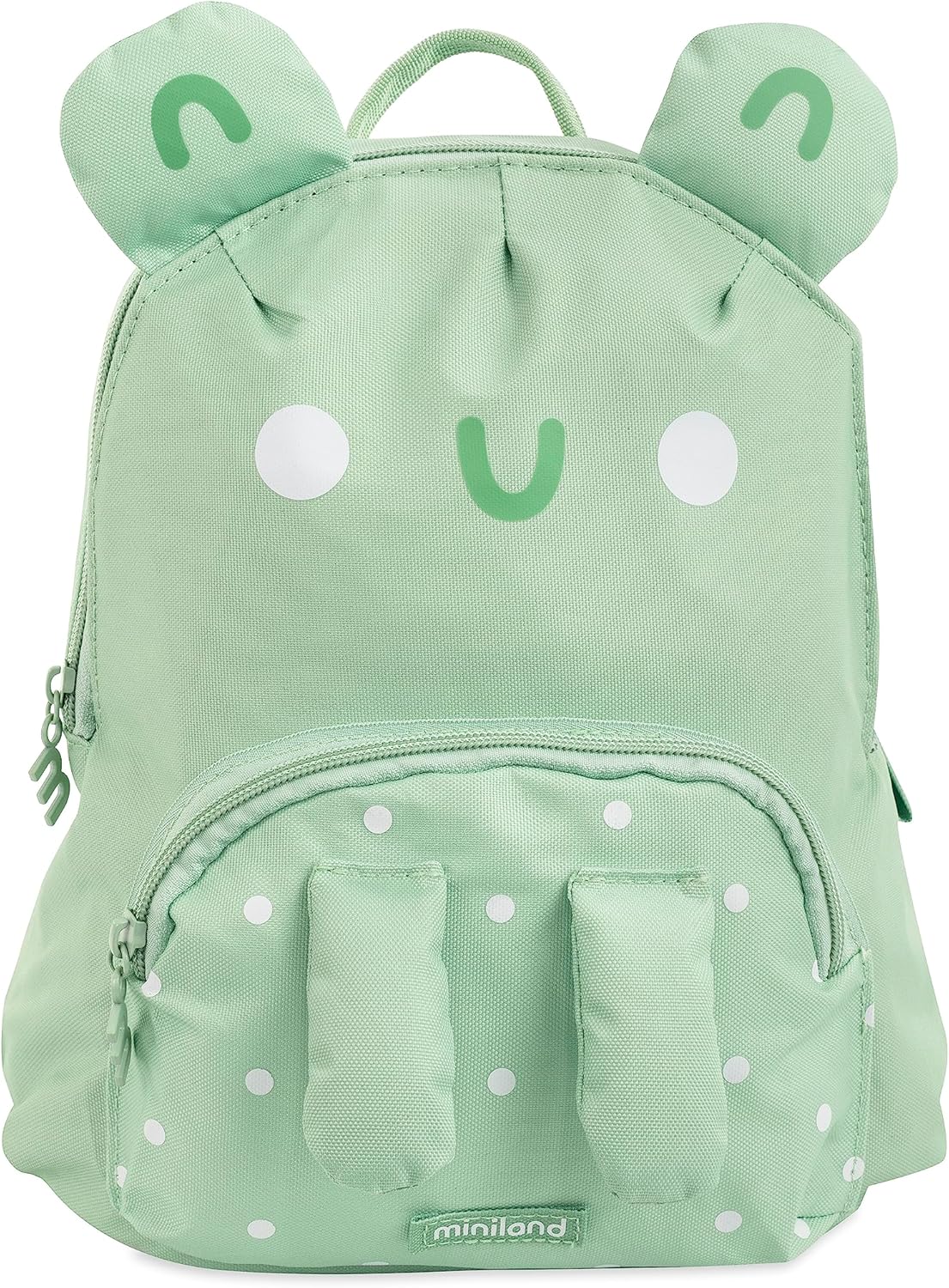 Miniland Mochila Escolar Infantil Ecothermibag Froggy Verde