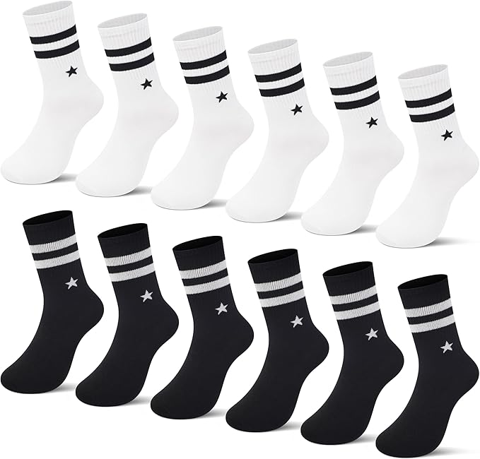 L&K-II 10/12 pares de calcetines deportivos para niños y niñas calcetines de invierno calcetines deportivos de algodón largo 2819
