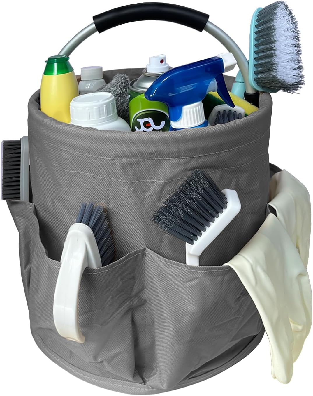 Organizador de Productos de Limpieza con 6 Bolsillos Laterales