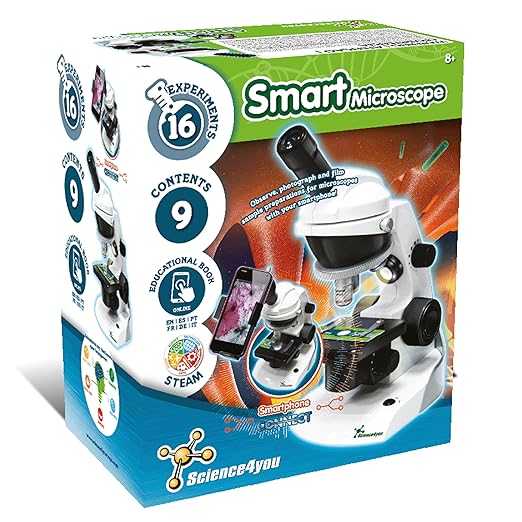 Science4you - Microscopio para Niños +8 Años - Laboratorio de Química
