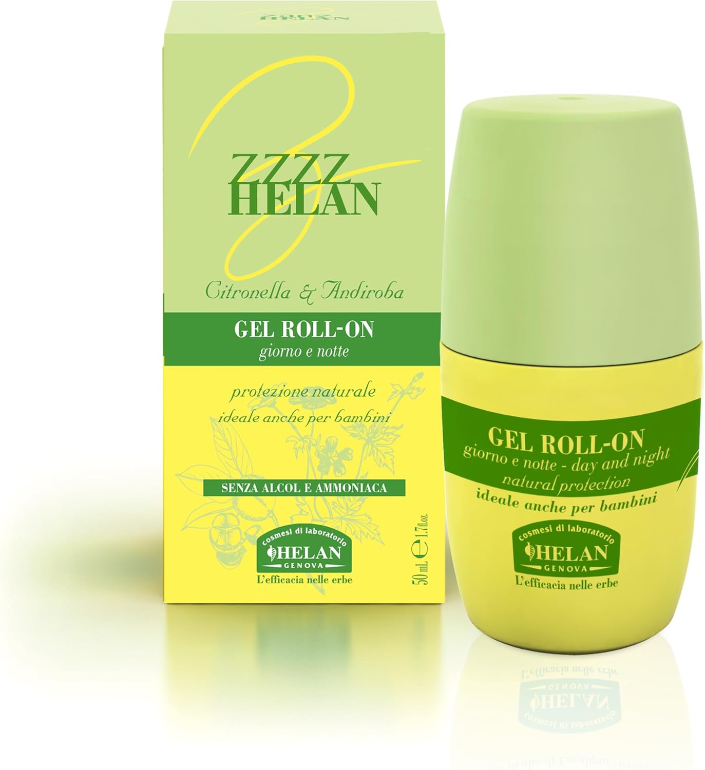 Helan Zanzhelan Gel Roll-On Antimosquitos Bebé 50 ml
