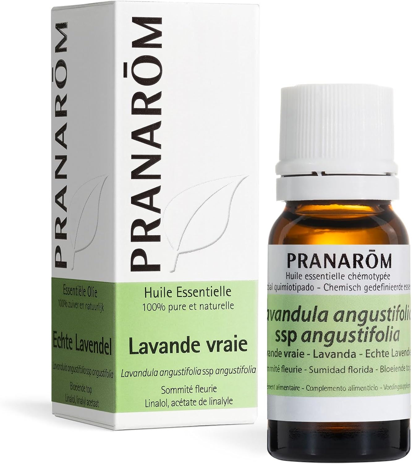 PRANARÔM Aceite Esencial Lavanda Verdadera – 10 ml