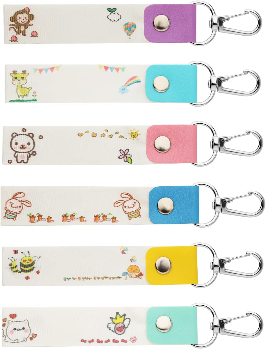 6 piezas Etiquetas de Nombre Personalizadas para Niños TOYMIS
