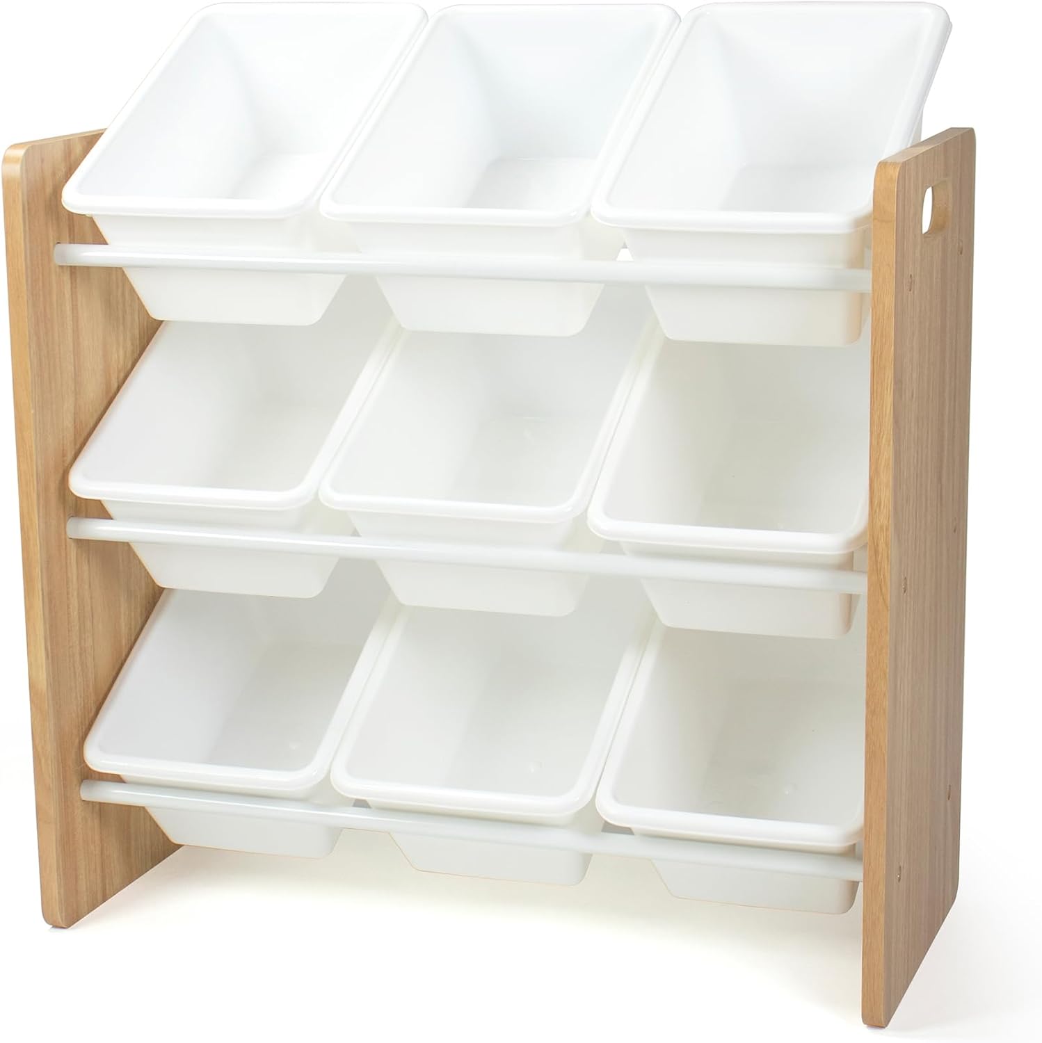 Humble Crew estantería Infantil Natural/Blanco: 9 Cajas Almacenamiento