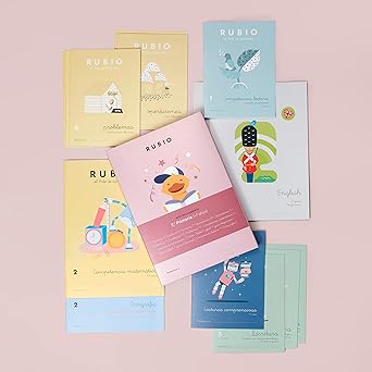 Pack de cuadernos 2º Primaria. Contiene 14 cuadernos a partir de 7 años