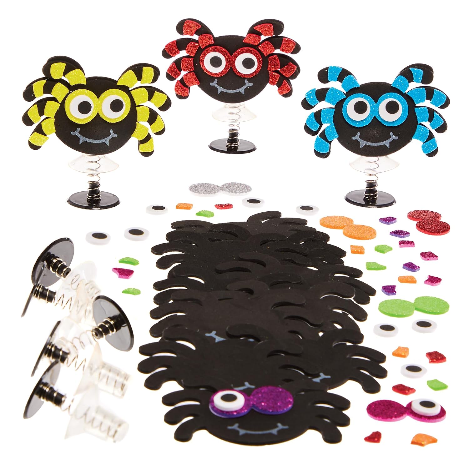Baker Ross FX197 Kits Saltar Araña - Pack de 8
