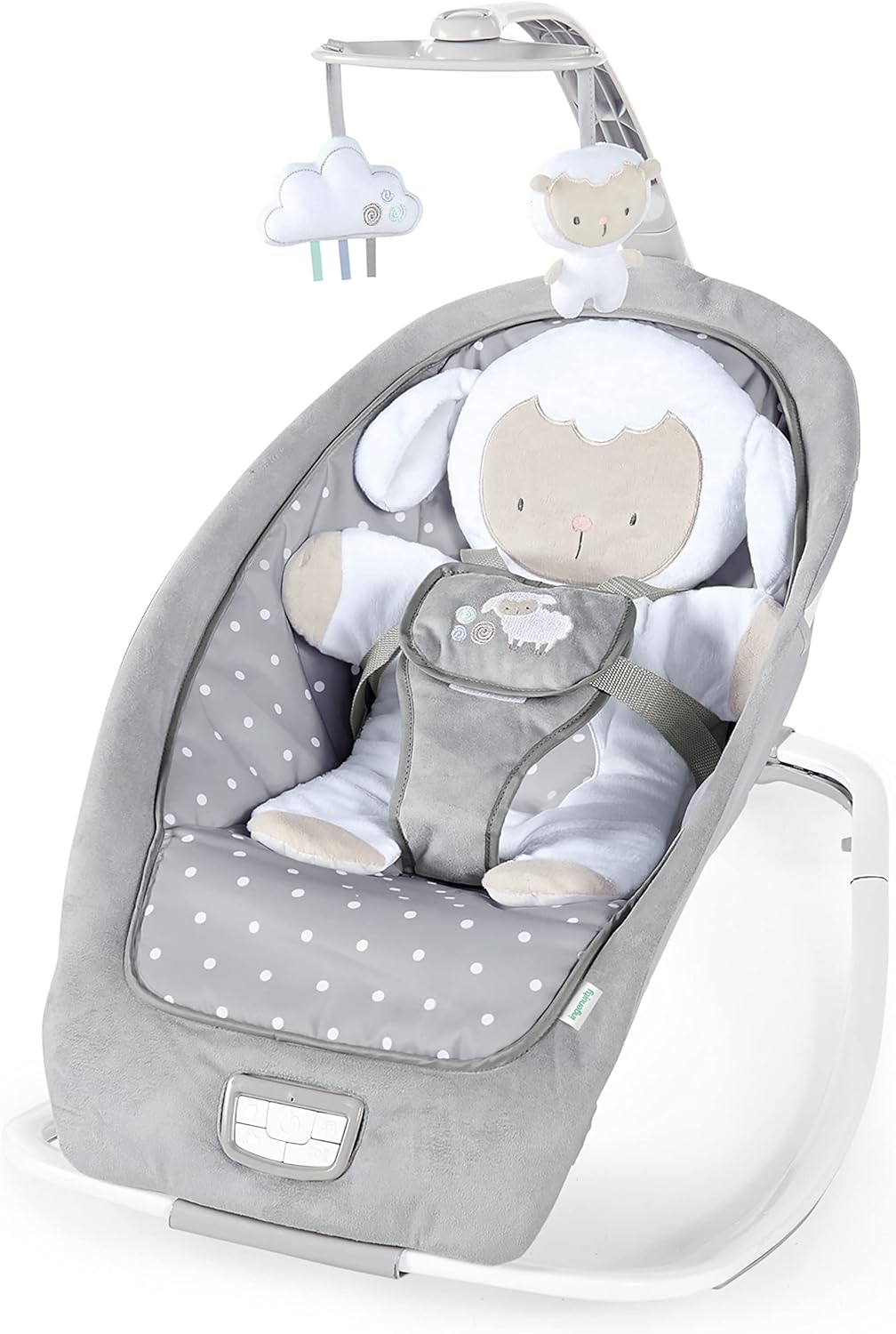 Ingenuity Hamaca Mecedora Cuddle Lamb para Bebés hasta 18 kg