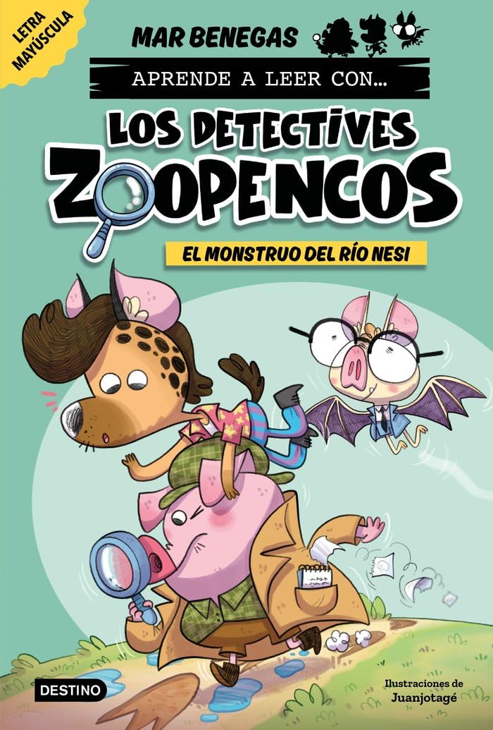 Aprender a leer con Los Detectives Zoopencos 1. El monstruo del río Nesi