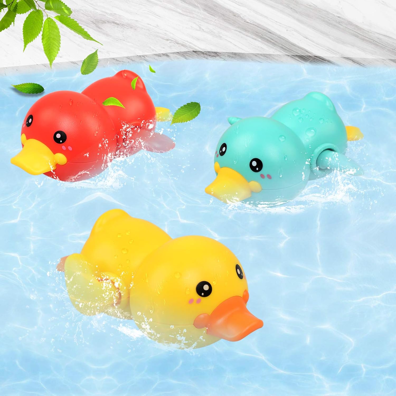 BelleStyle Juguetes Bañera, Juguete de baño para Bebés 0 1 2 3 Año