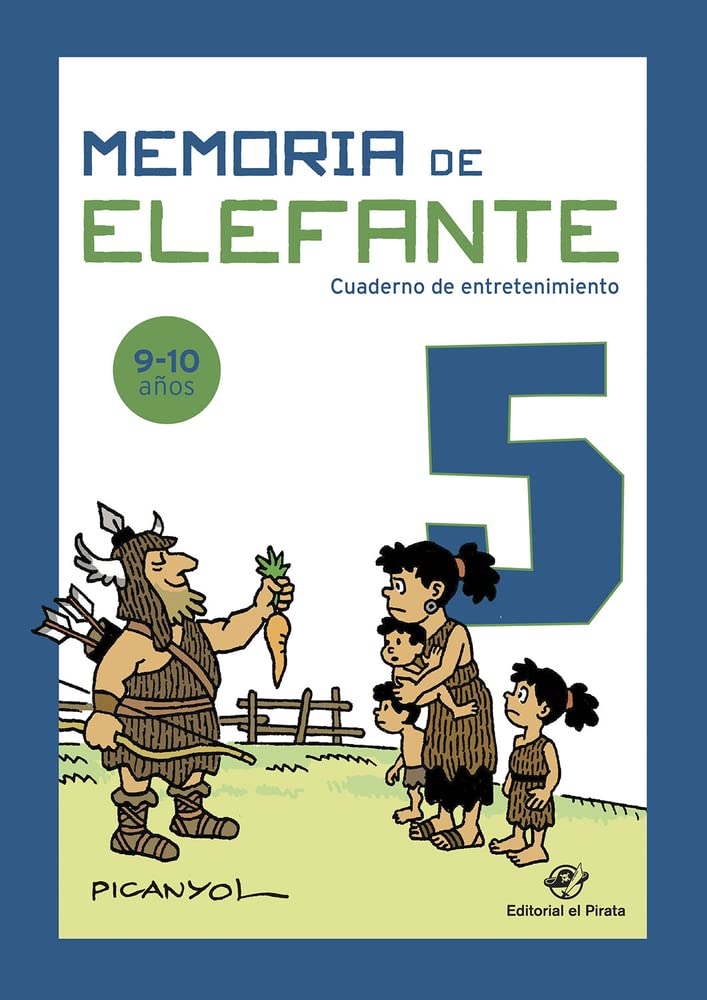 Memoria de elefante 5: cuaderno infantil para niños de 9 y 10 años