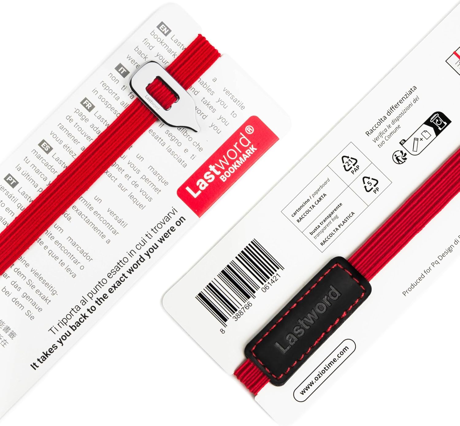 Marcapáginas Especial Lastword Elástico (Rojo)