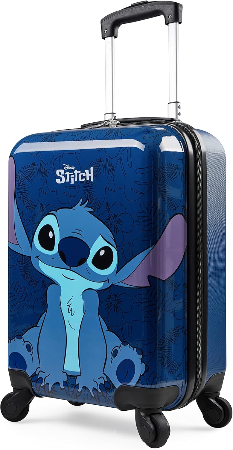 Disney Stitch Maleta de Viaje Rígidas 49 Centímetros 30 litros con 4 Ruedas