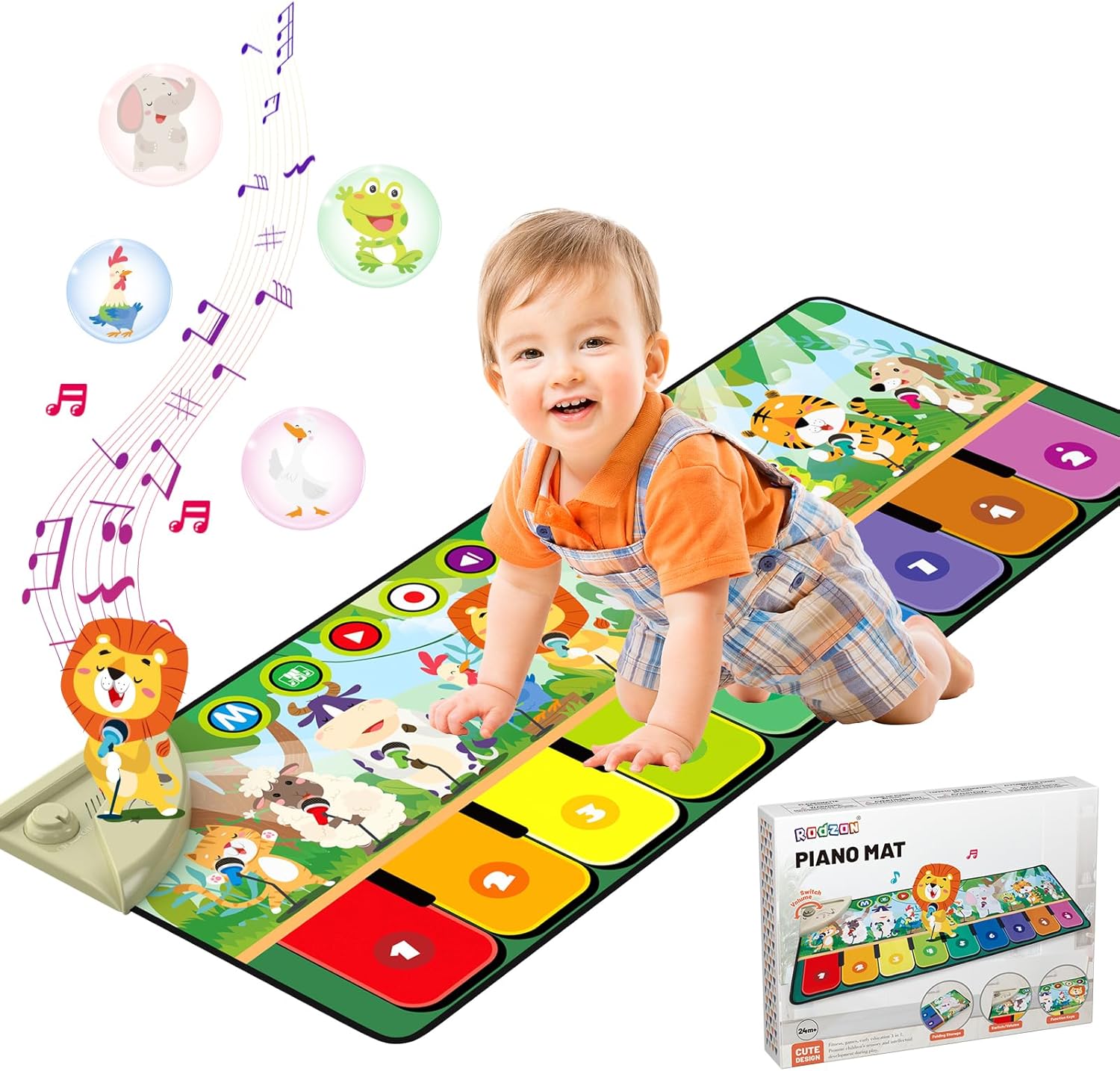 Rodzon Alfombra Musical Piano Bebé 1 Año