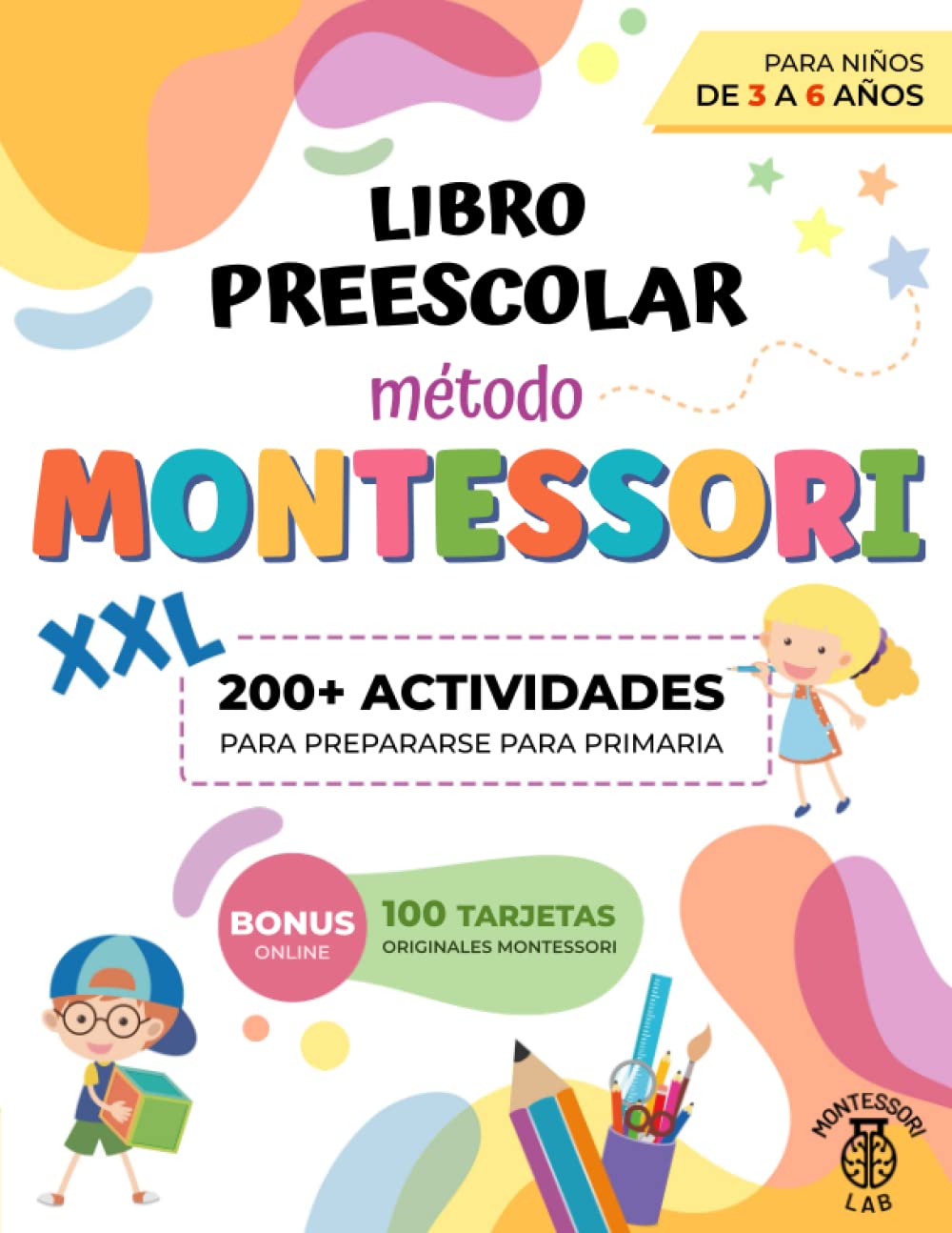 Libro Preescolar XXL - Método Montessori
