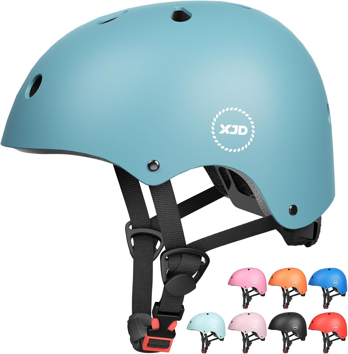 XJD Casco de Ciclismo para Niños Ajustable Casco Bicicleta Niño Casco Infantil Patinete Rollerskate de 3 a 14 Años