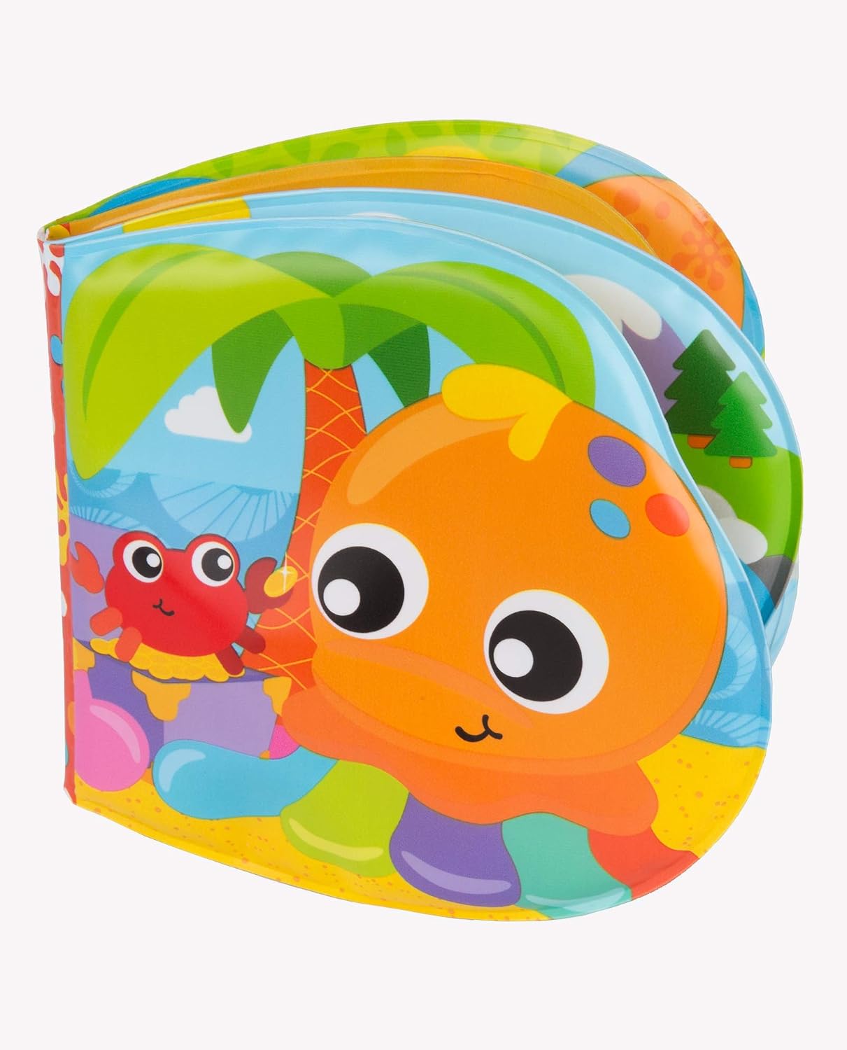 Playgro Libro de Baño, Con Sonidos, Splashing Fun Friends Bath Book