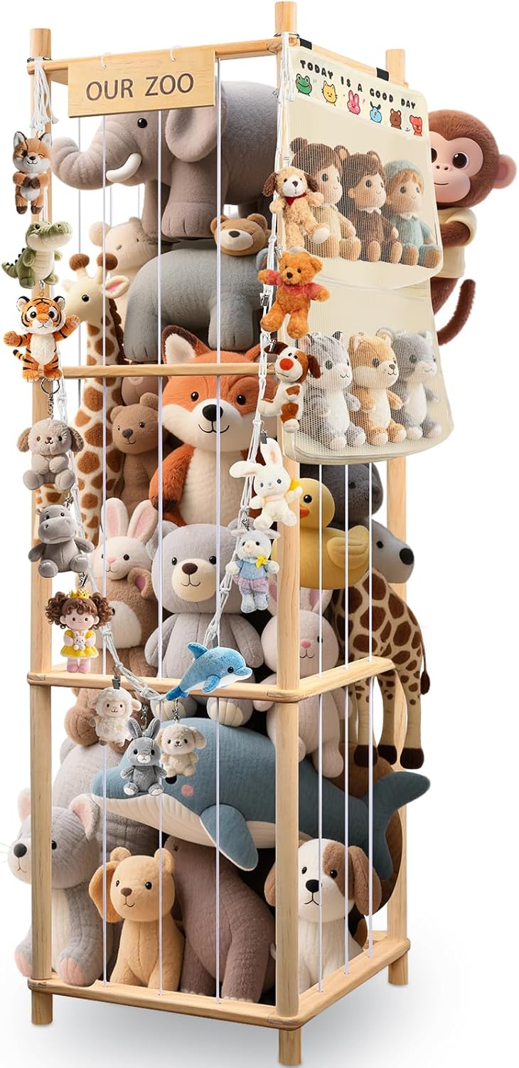 SXBSXB Organizador de Peluches Gran Capacidad 136x40x40 cm