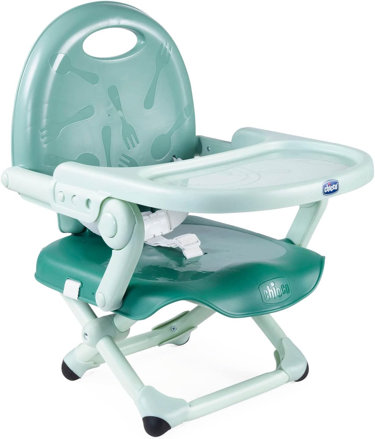 Chicco Pocket Snack Alzador de Silla para Niños para Comer Verde (Sage)