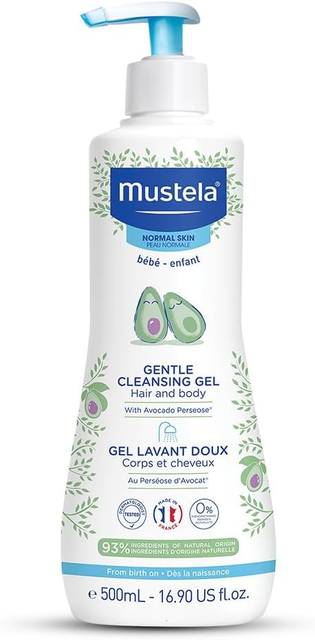 Mustela Gel de limpieza suave, 500 ml