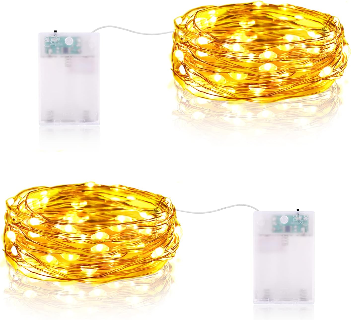 Vacoulery Guirnalda Luces LED 2M 20LEDs con Temporizador