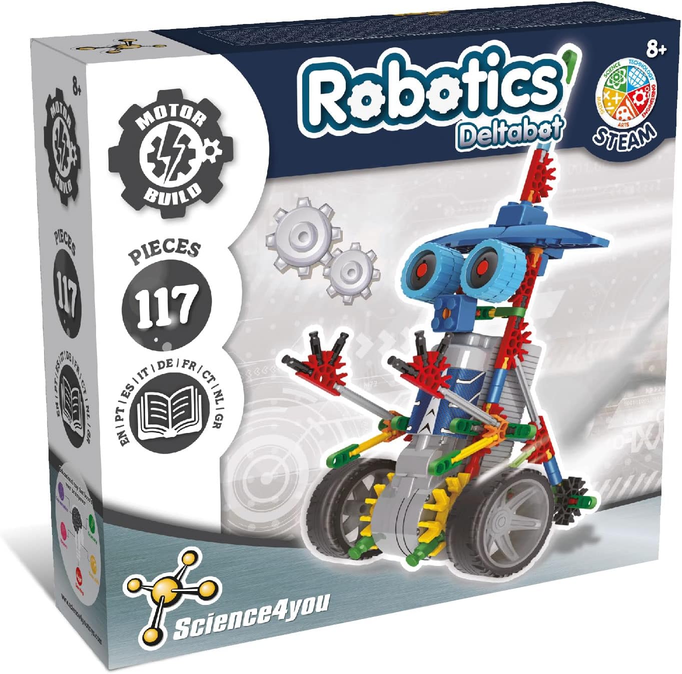 Science4you Robotics Deltabot - Kit Robótica para Niños