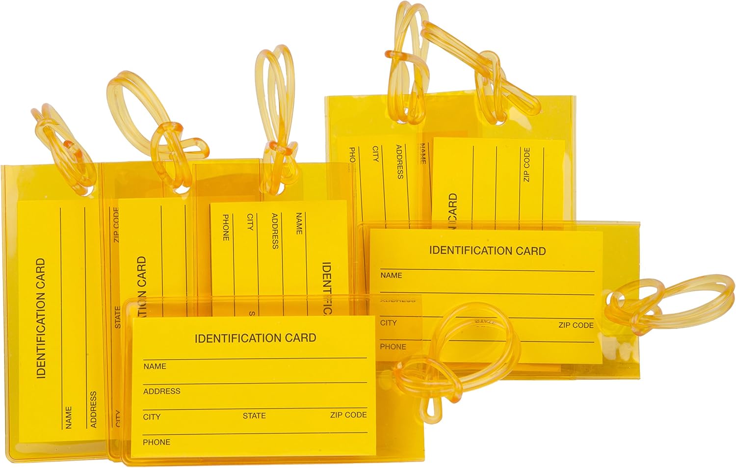 Pack de 7 identificadores de maletas TravelMore