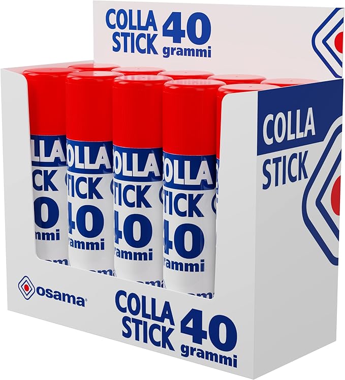 Osama - Pegamento Barra Extra Fuerte - Set 10 Piezas x 40 gr
