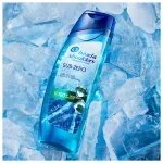 Butelka produktu: szampon Head&Shoulders - SUB-ZERO FEEL - DEEP CLEANSE WITH ICY MENTHOL