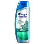Butelka produktu: Head&Shoulders - DEEP CLEANSE - ITCH RELIEF* WITH PEPERMINT; *FOR OILY, ITCHY SCALP