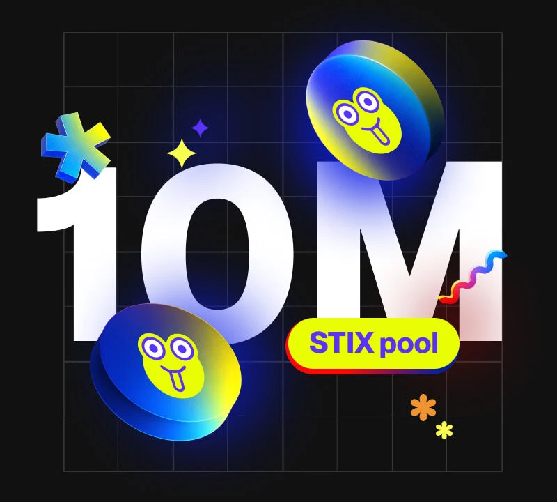 Flipster Sign Up Event 10M STIX prize pool