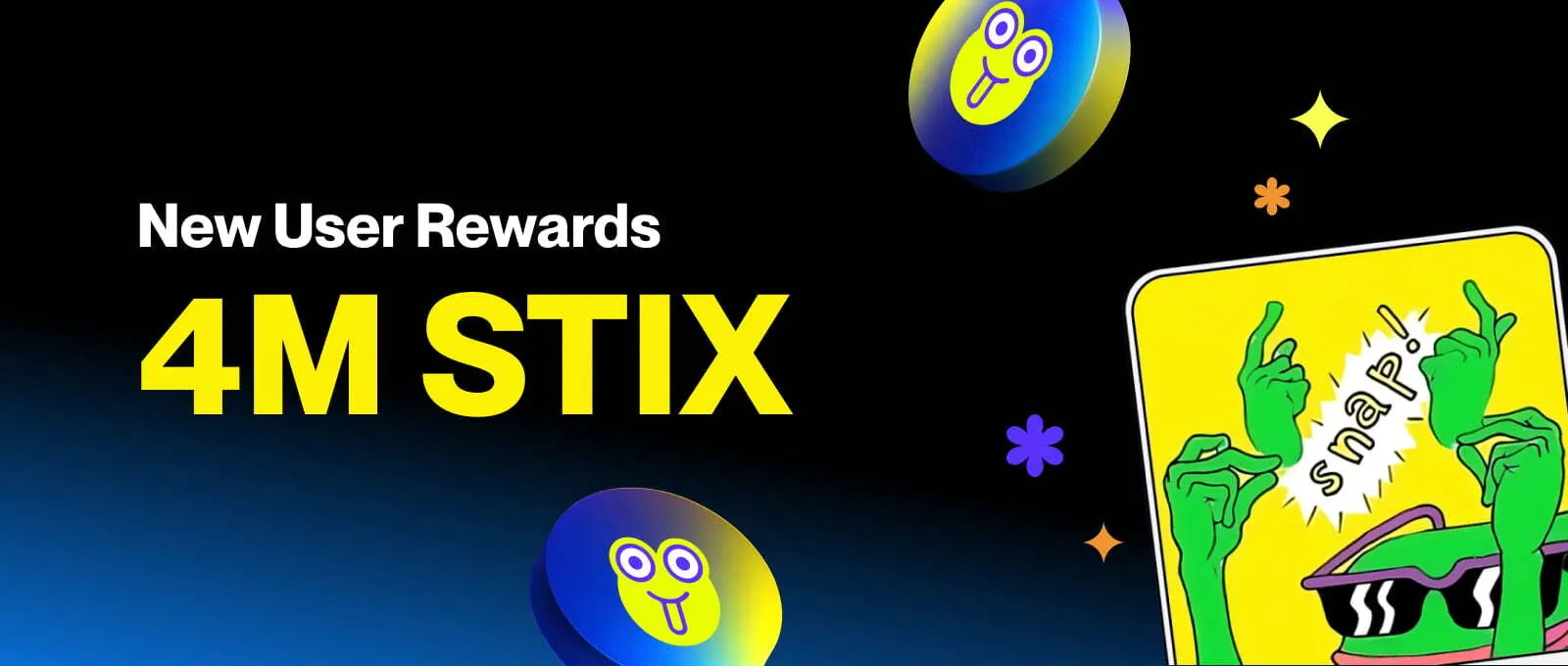 new user stix